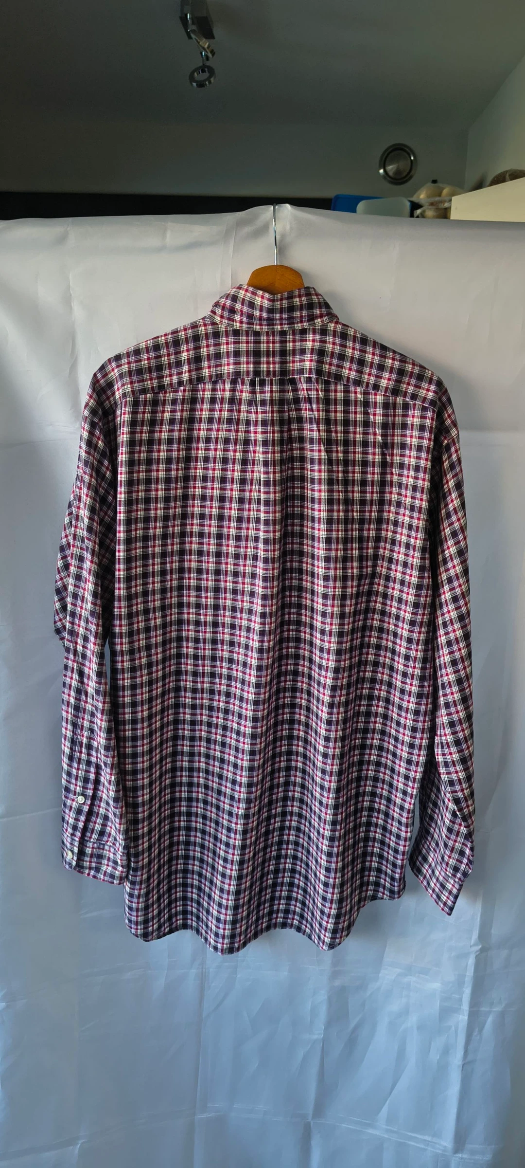 Ralph Lauren Blake Shirt – Classic Check – 100% Cotton – M #307. – photo 8